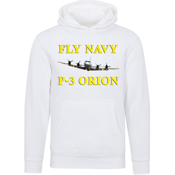 Fly Navy P-3 3 Lane Seven Unisex Premium Hoodie