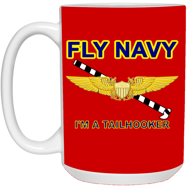 Fly Navy Tailhooker 3 Mug - 15oz