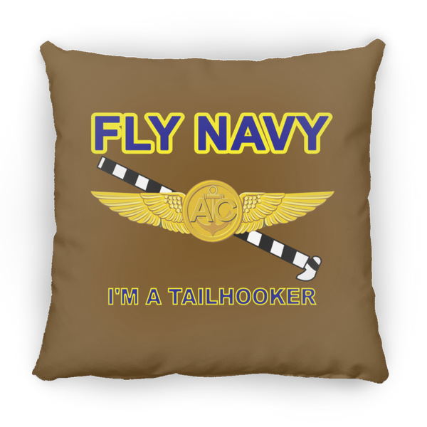 Fly Navy Tailhooker 2 Pillow - Small Square