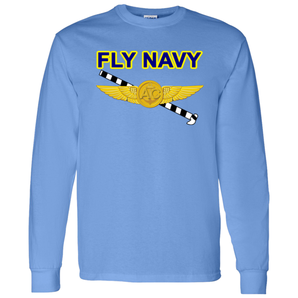 Fly Navy Tailhook 2 LS Cotton T-Shirt