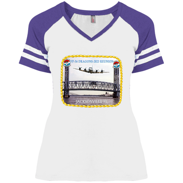 VP 56 2023 R1 Ladies' Game V-Neck T-Shirt