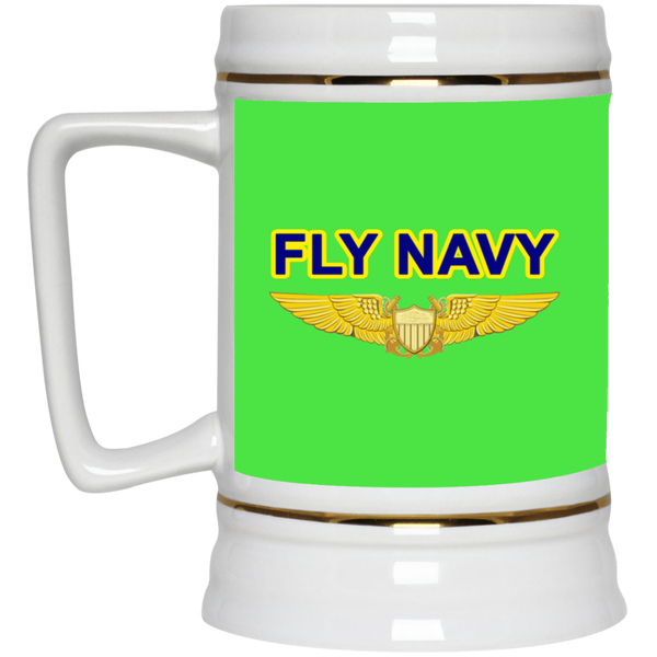 Fly Navy NFO Beer Stein - 22oz