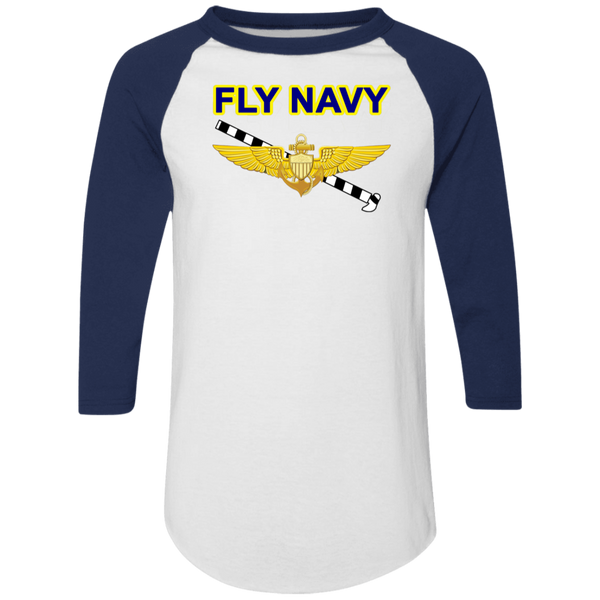 Fly Navy Tailhook 1 Colorblock Raglan Jersey