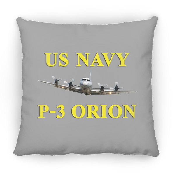 US Navy P-3 3 Pillow - Small Square