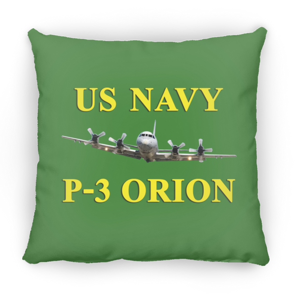 US Navy P-3 3 Pillow - Medium Square