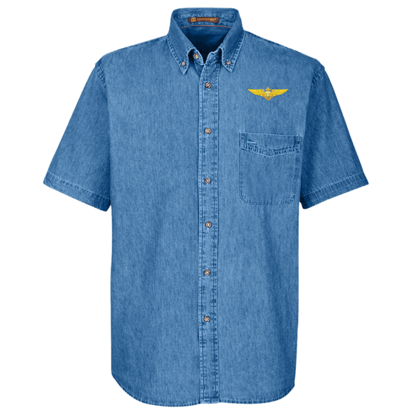 Aviator 1 Harriton Denim Shirt