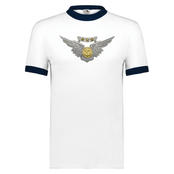 Combat Air 1 Unisex Ringer Tee