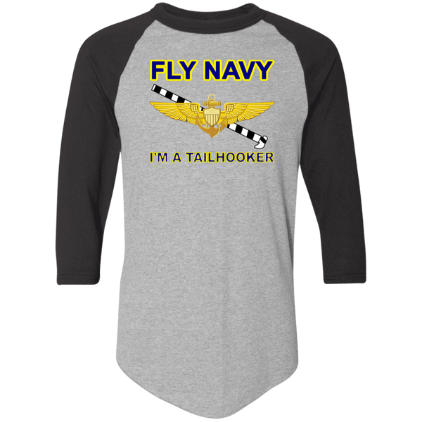 Fly Navy Tailhooker 1 Colorblock Raglan Jersey