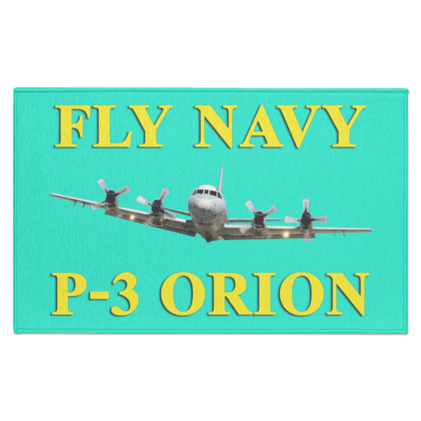 Fly Navy P-3 3 Indoor Doormat