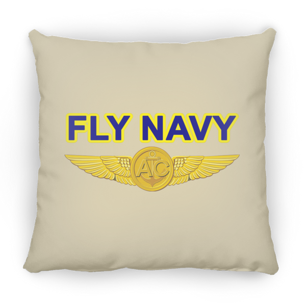 Fly Navy Aircrew Pillow - Large Square