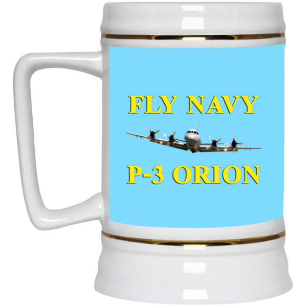 Fly Navy P-3 3 Beer Stein - 22oz