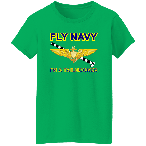 Fly Navy Tailhooker 1 Ladies' T-Shirt