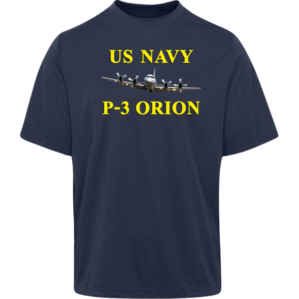 US Navy P-3 3 Team 365 Heather T-Shirt