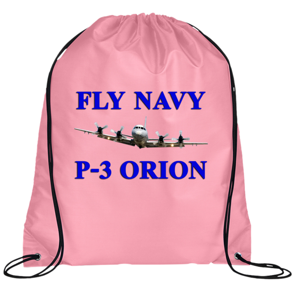 Fly Navy P-3 1 Drawstring Cinch Backpack