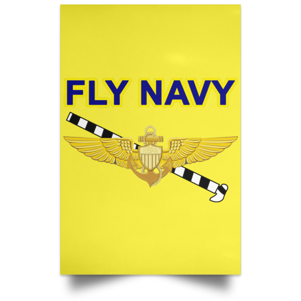 Fly Navy Tailhook 1 Poster - Portrait