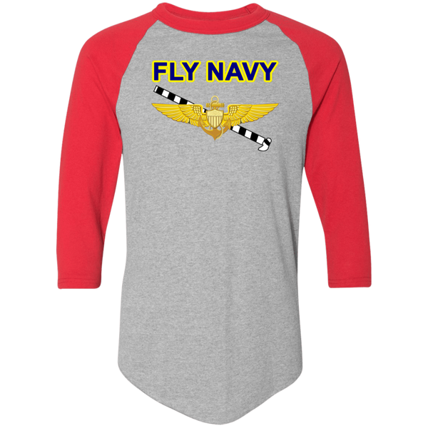 Fly Navy Tailhook 1 Colorblock Raglan Jersey