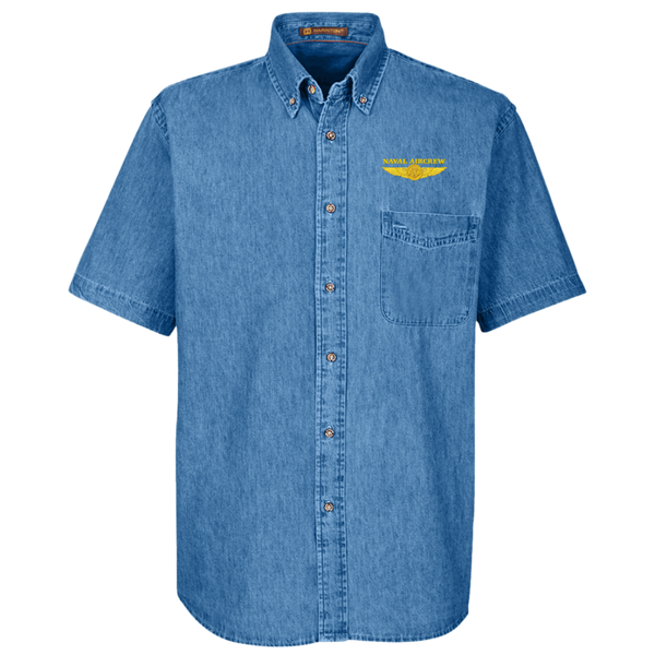 Aircrew 3 Harriton Denim Shirt