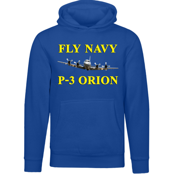 Fly Navy P-3 3 Lane Seven Unisex Premium Hoodie