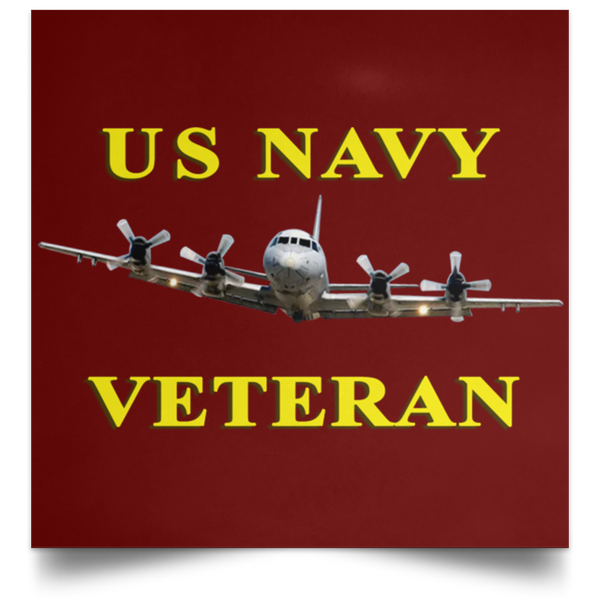 Navy Vet 2 Poster - Square