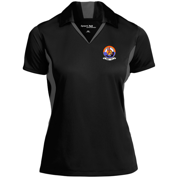 HSL 37 1 Ladies' Colorblock Performance Polo