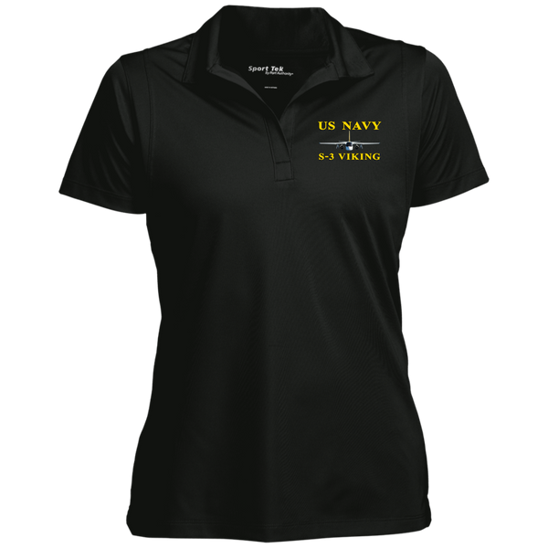 US Navy S-3 3 Ladies' Micropique Sport-Wick® Polo