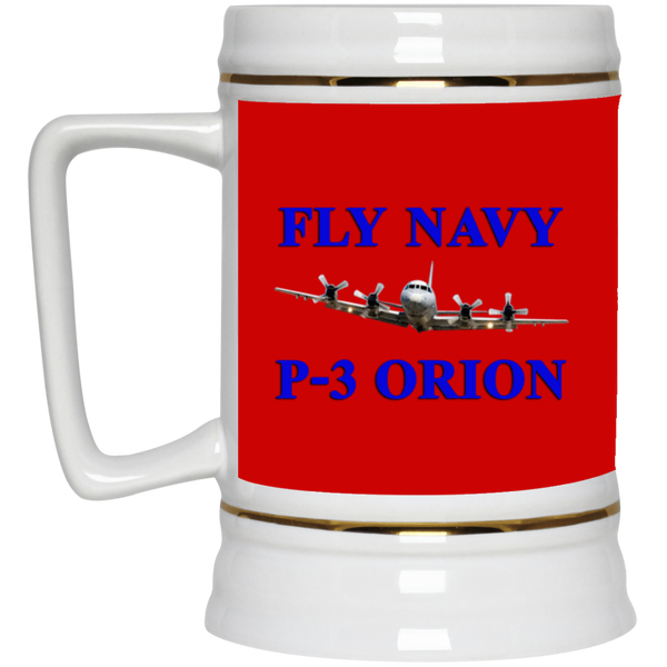 Fly Navy P-3 1 Beer Stein - 22oz