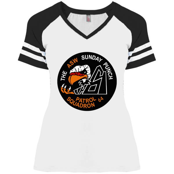 VP 64 1 Ladies' Game V-Neck T-Shirt