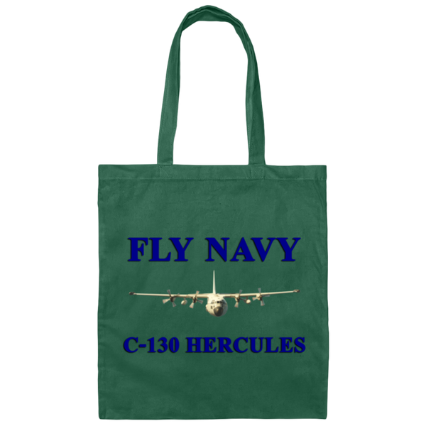 Fly Navy C-130 1 Canvas Tote Bag