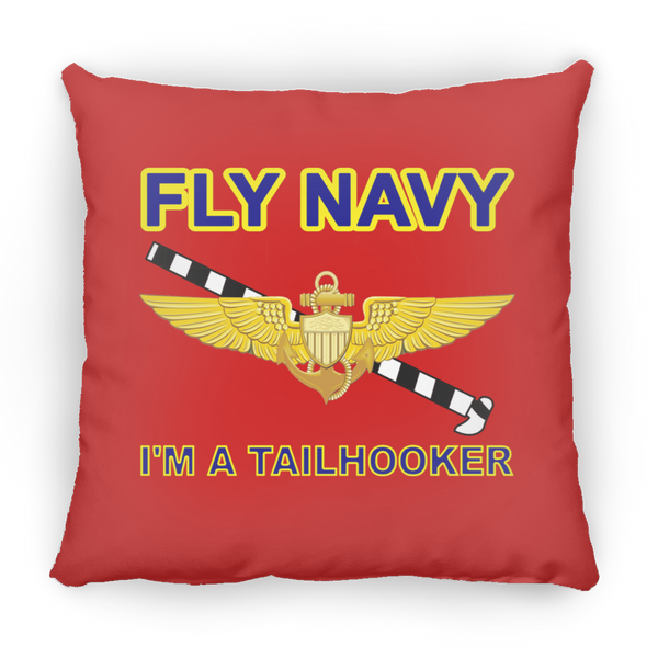 Fly Navy Tailhooker 1 Pillow - Small Square