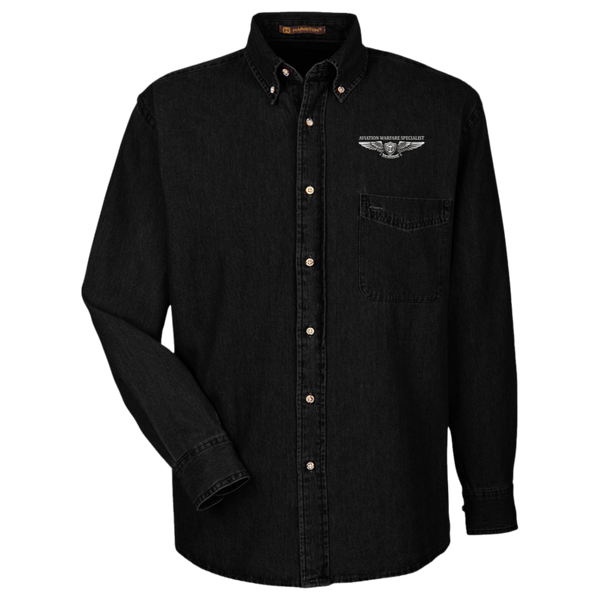 Air Warfare 2 Harriton LS Denim Shirt