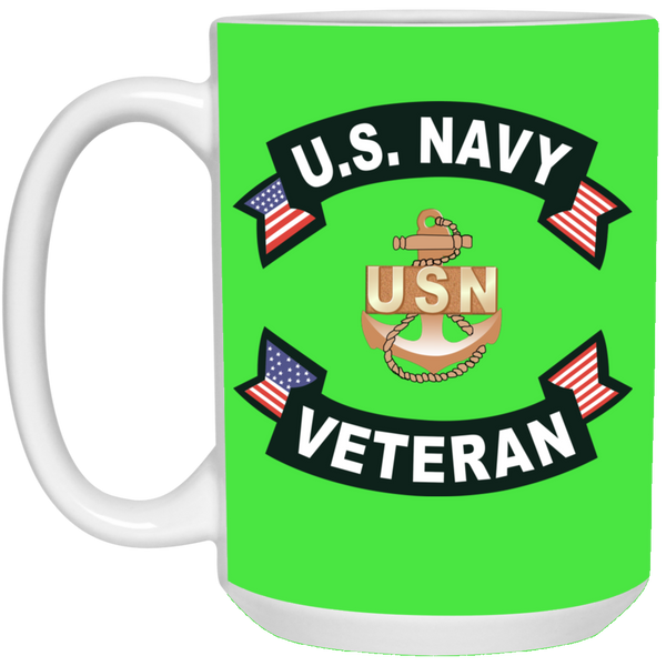 Navy Vet 1 Mug - 15oz