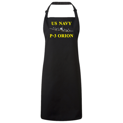 US Navy P-3 3 Unisex Bib Apron