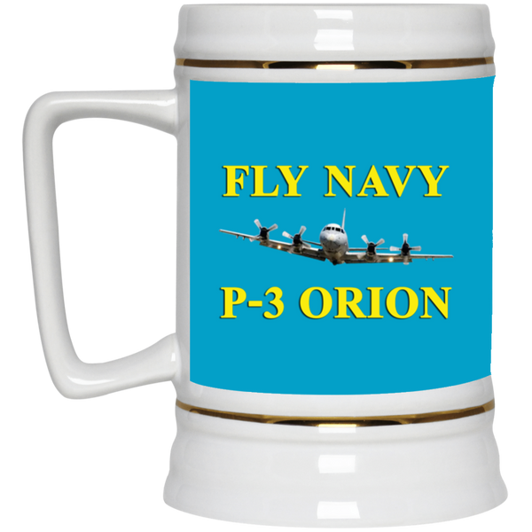 Fly Navy P-3 3 Beer Stein - 22oz