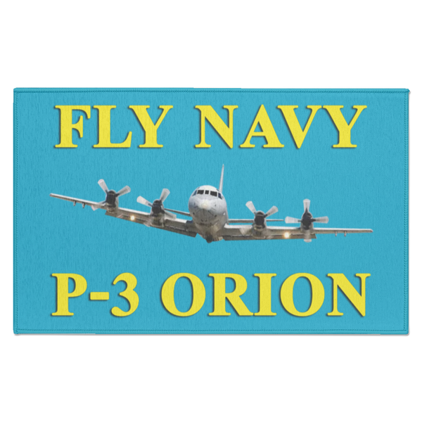 Fly Navy P-3 3 Indoor Doormat