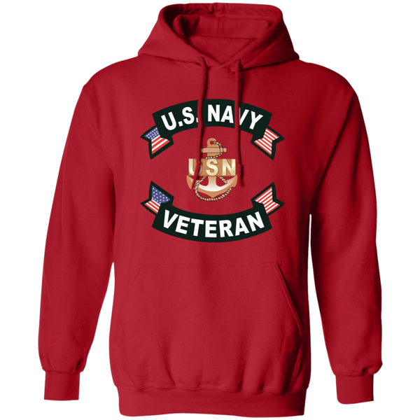 Navy Vet 1 Pullover Hoodie