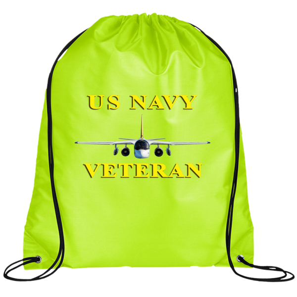 Navy Vet 3 Drawstring Cinch Backpack