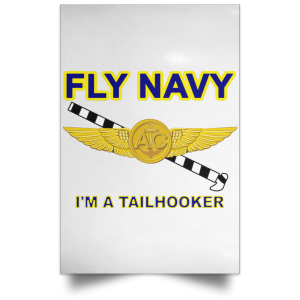 Fly Navy Tailhooker 2 Poster - Portrait