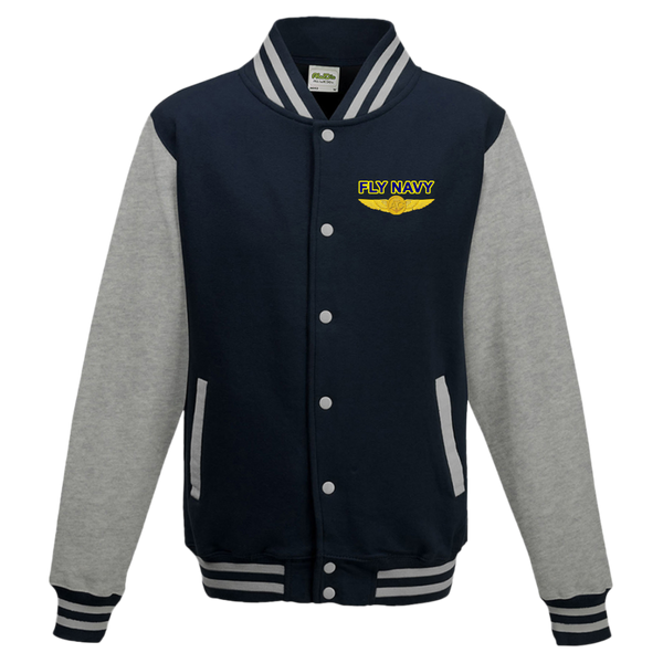 Fly Navy Aircrew Letterman Jacket