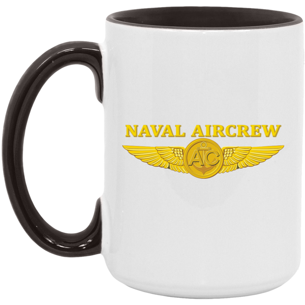 Aircrew 3 Accent Mug - 15oz