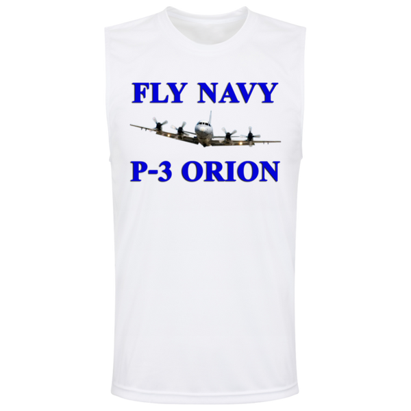 Fly Navy P-3 1 Team 365 Muscle T-Shirt