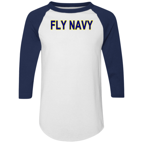 Fly Navy 2 Colorblock Raglan Jersey