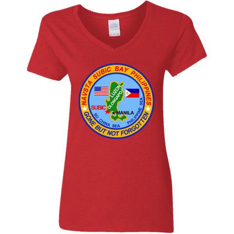 Subic Cubi Pt 10 Ladies' V-Neck T-Shirt