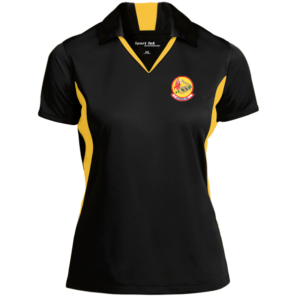 VA 204 3 Ladies' Colorblock Performance Polo