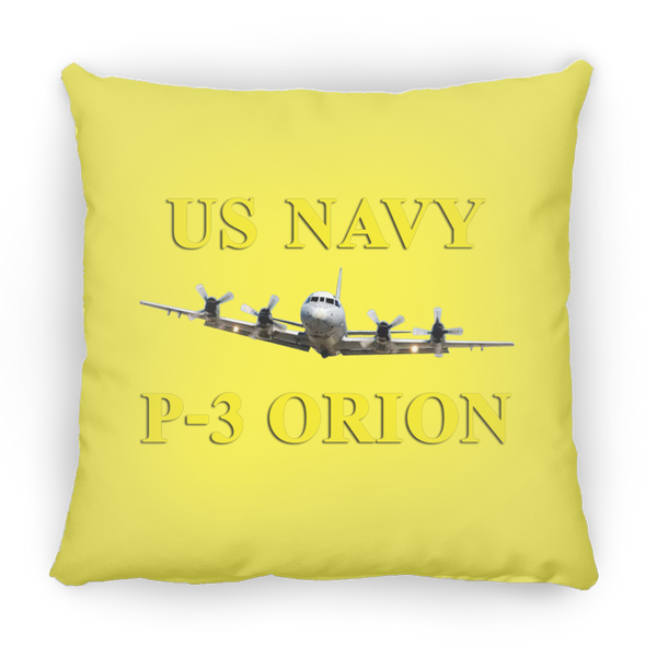 US Navy P-3 3 Pillow - Small Square