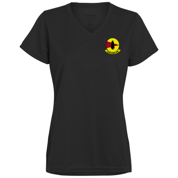 VQ 02 1c Ladies’ Moisture-Wicking V-Neck Tee