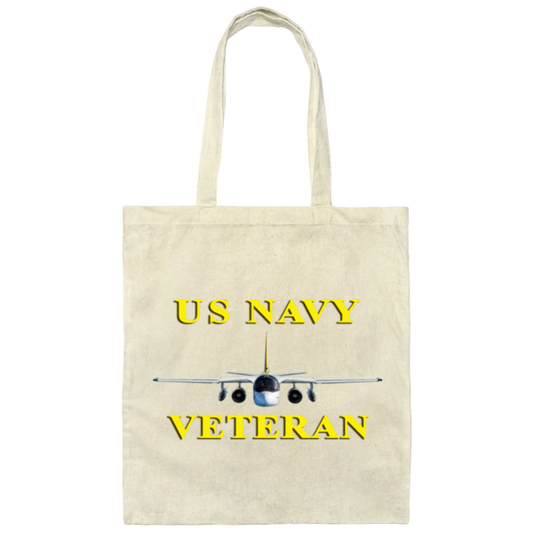 Navy Vet 3 Canvas Tote Bag