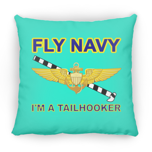 Fly Navy Tailhooker 1 Pillow - Medium Square