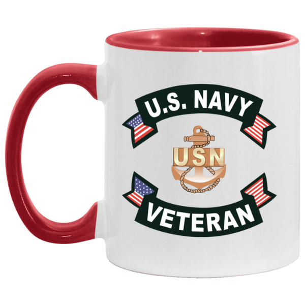 Navy Vet 1 Accent Mug - 11oz