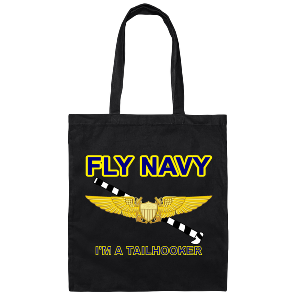 Fly Navy Tailhooker 3 Canvas Tote Bag