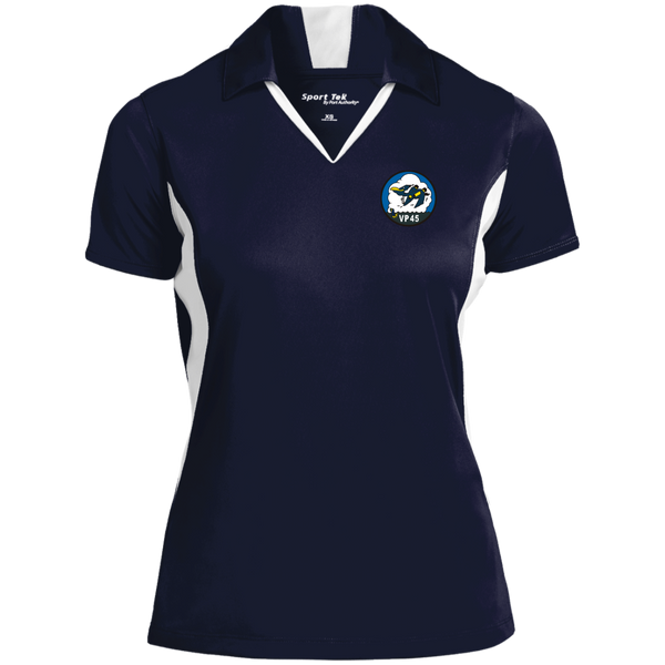 VP 45 2 Ladies' Colorblock Performance Polo